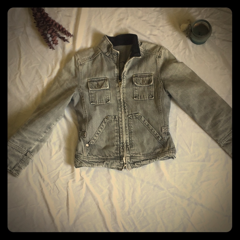 Sisley Jean Jacket Small
